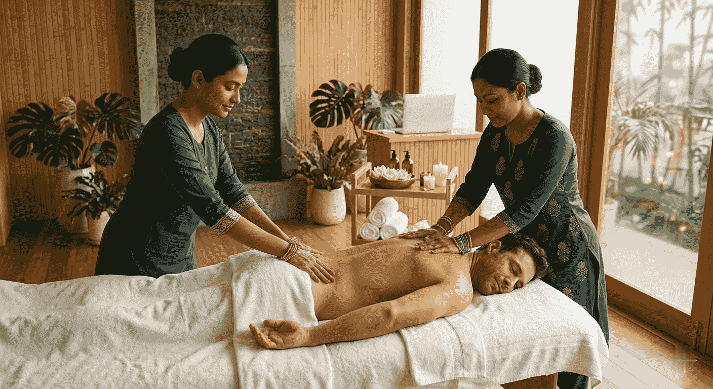 4 Hand Massage
